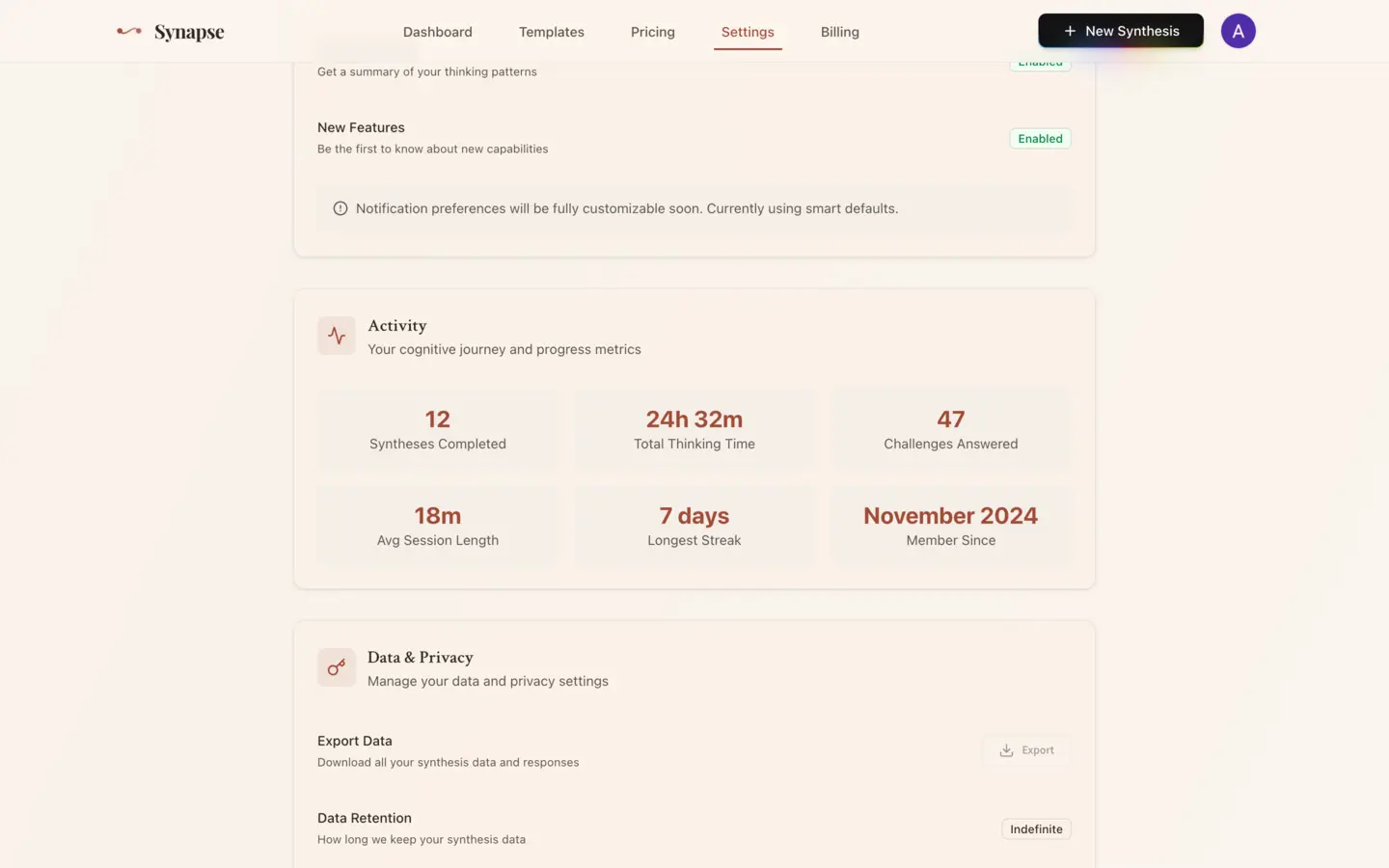Synapse screenshot 10 of 10