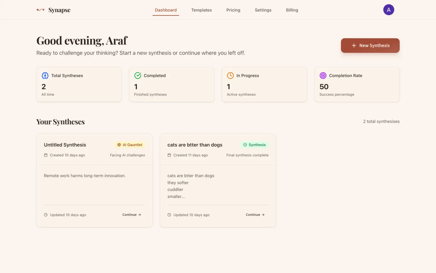 Synapse screenshot 5