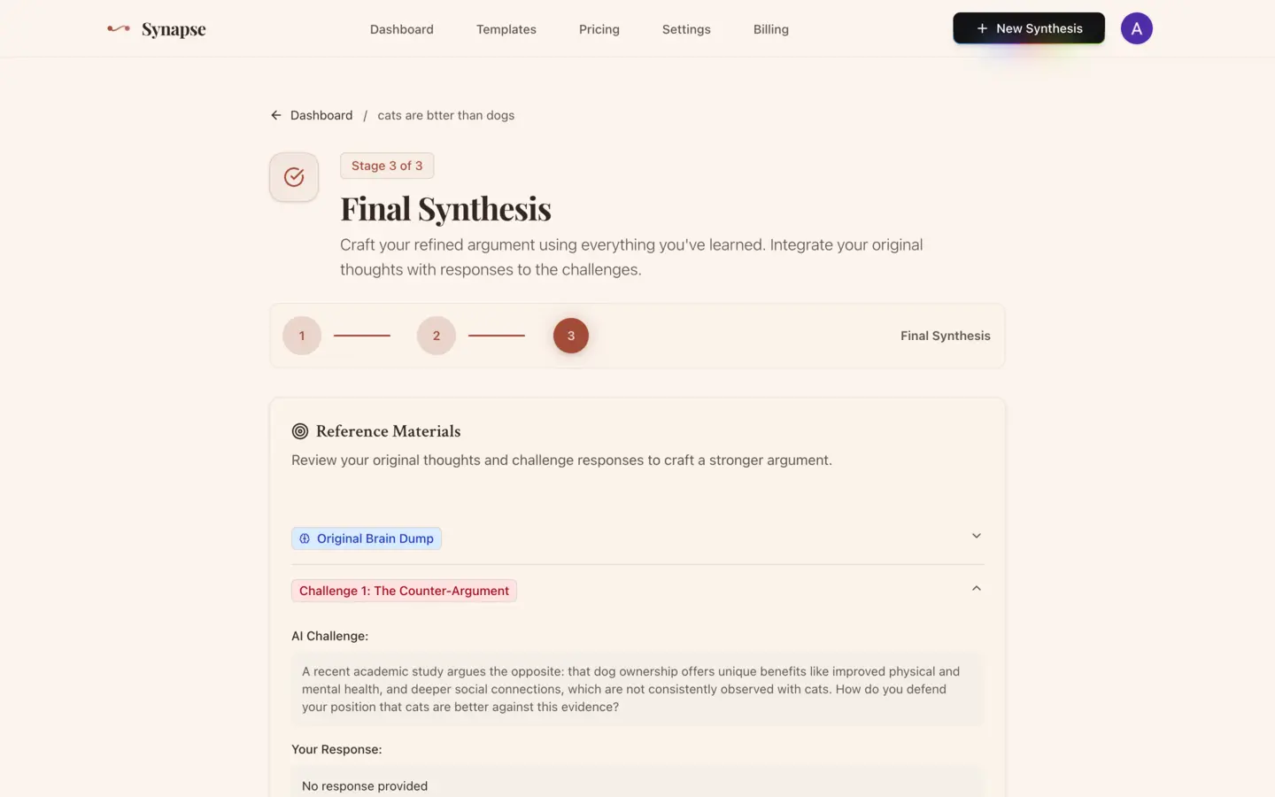 Synapse screenshot 7